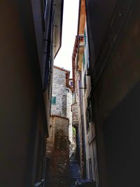 Low angle view of residential buildings