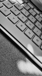 Close up of computer keyboard