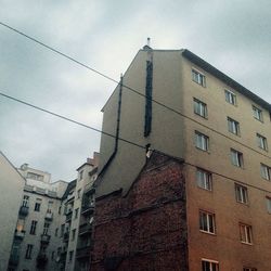 Low angle view of building against sky