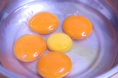 Close-up of yellow food