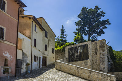 Low angle view of building against sky