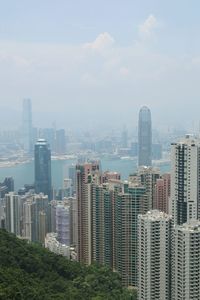 Cityscape against sky