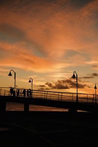 Scenic view of sunset