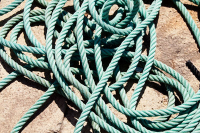 Full frame shot of rope