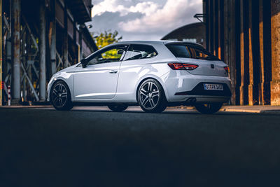 Car on street