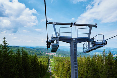 Open cable car line, karpacz, poland