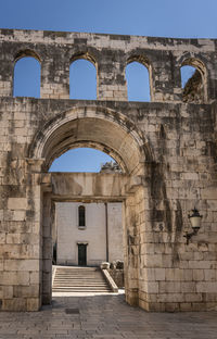 View of historical building