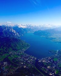 Aerial view of cityscape