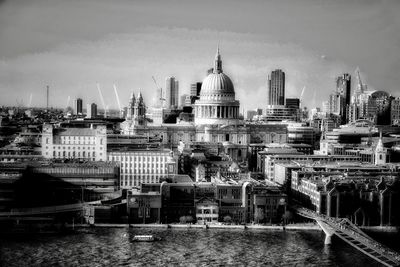 View of buildings in city