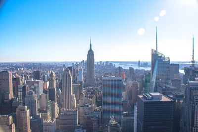 View from the top of the rock