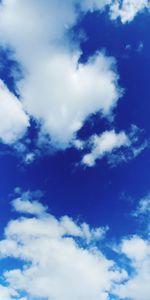 Low angle view of clouds in blue sky