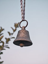 Close-up of bell