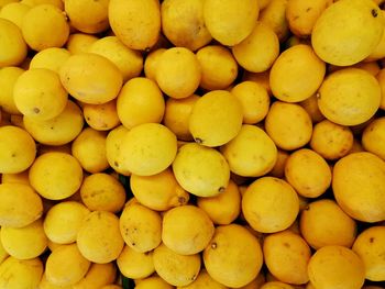 Full frame shot of fruits for sale at market stall