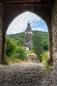 View of historical building