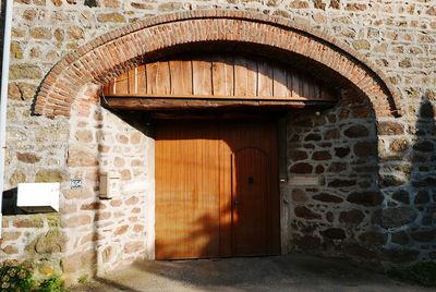 Entrance of arch
