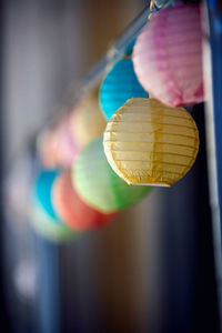 Close-up of multi colored candies