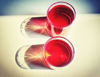 Close-up of drink on table