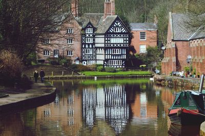 Houses by water