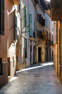 Street amidst buildings