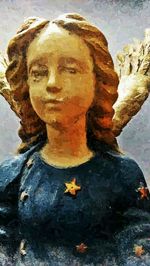 Close-up of statue