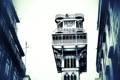 Low angle view of building against sky