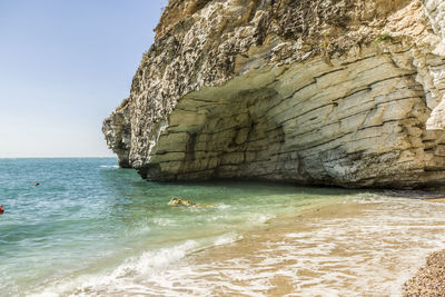 Baia delle zagare in mattinata