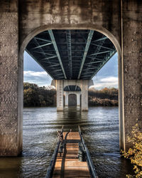 Bridge over river