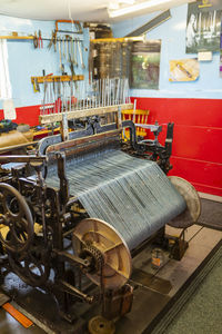 Interior of factory