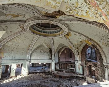 Interior of old building