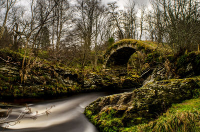 Glenlivet bridge over river