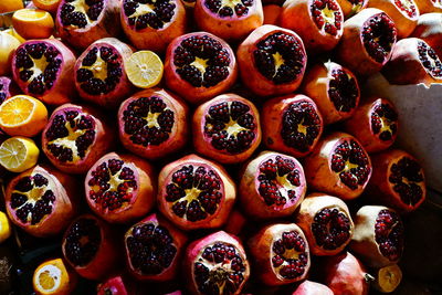 Full frame shot of fruits