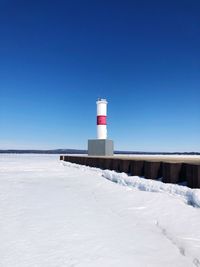 Petoskey lighthouse- winter