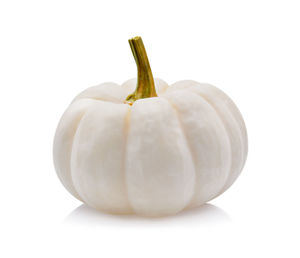 Close-up of apple against white background