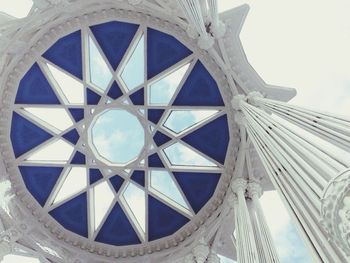 Low angle view of ceiling