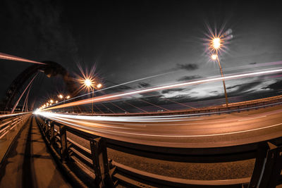 Moscow bridge to night 