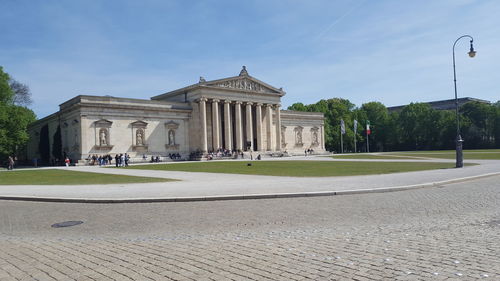 View of historical building against sky