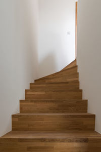 Low angle view of staircase in building