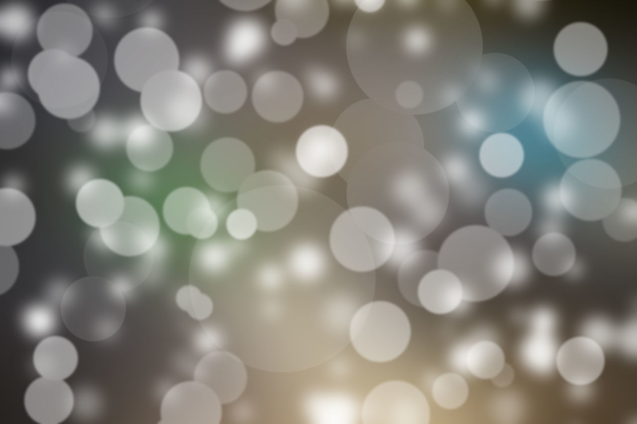 CLOSE-UP OF DEFOCUSED LIGHTS