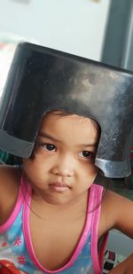 Portrait of smiling girl