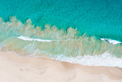 Aerial view of beach