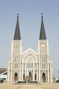 View of building against clear sky