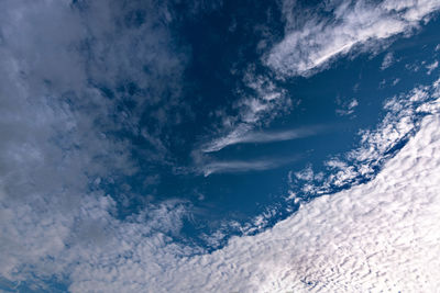 Low angle view of cloudscape