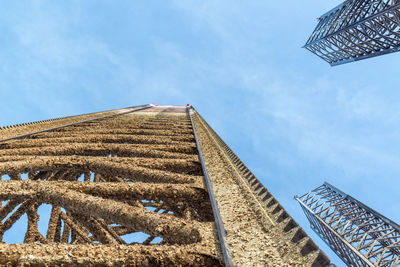 Low angle view of castle against sky