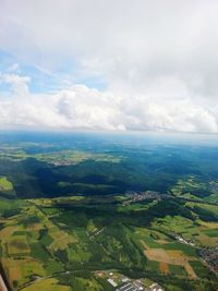 Aerial view of landscape