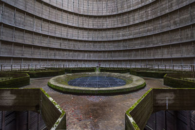 Multi colored stone wall