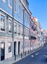 Lisbon colourful buildings 