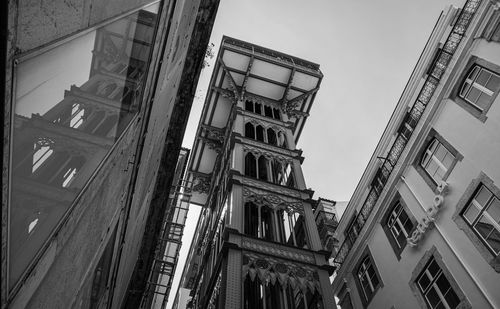 Low angle view of building against sky