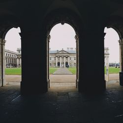 Architectural columns of columns