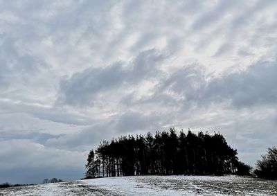 Built structure on land against sky