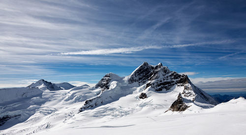 The aletsch glacier switzerland.